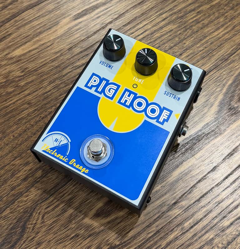 Electronic Orange Pig Hoof MKII - Violet Big Muff image 1