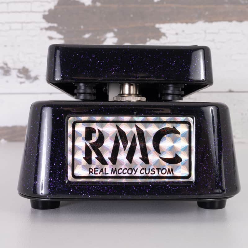 Real McCoy Custom RMC-10 Wah Pedal Purple Sparkle *Video* image 1