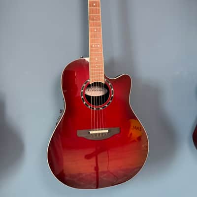 Ovation 2771AX Standard Balladeer 2010s - Cherry Burst image 2