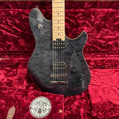 EVH WG-T Wolfgang Standard Quilt Hardtail 2010s - Transparent Black image 5