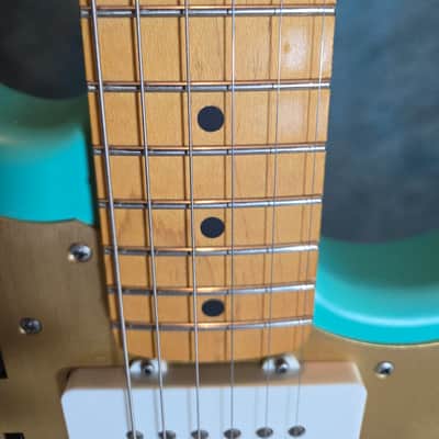 Squier 40th Anniversary Vintage Edition Jazzmaster 2022 - Present - Satin Sea Foam Green image 11