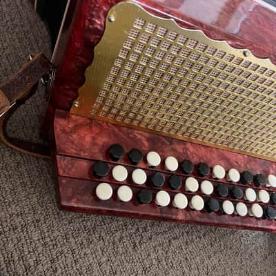 Immagine vintage button accordion Eastern European 1950s-1970s - 2