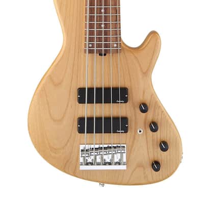 Sadowsky MetroLine 24-Fret Singlecut Soapbar Bass 5 String, Red Alder Body, Natural Transparent Satin image 1