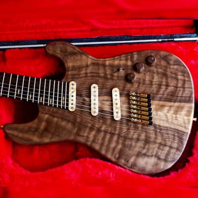 GB Liuteria Buotique Petra 7 string fanned fibonacci series edition image 1