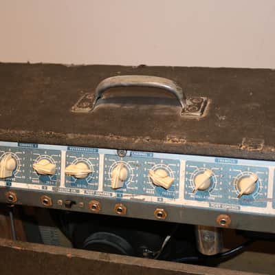 Rare 1960s Harmony H311 Reverberation Tube Amp - Works Great - No Tariffs image 9