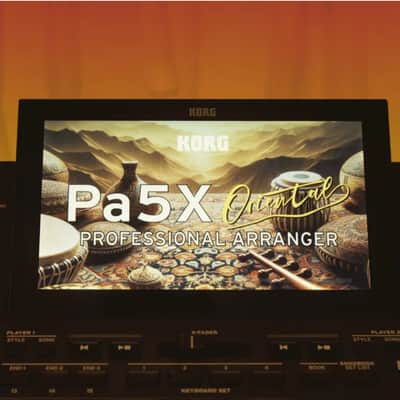 Korg Pa5X61 Oriental 61-Key Professional Arranger Keyboard 2024 - Present - Black image 2