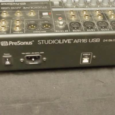 PreSonus StudioLive AR16 USB Analog Mixer image 7