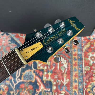 *Video* Aria Pro II CS350 Double Cut Cardinal Series Ash Kurt Cobain - 1982 image 2