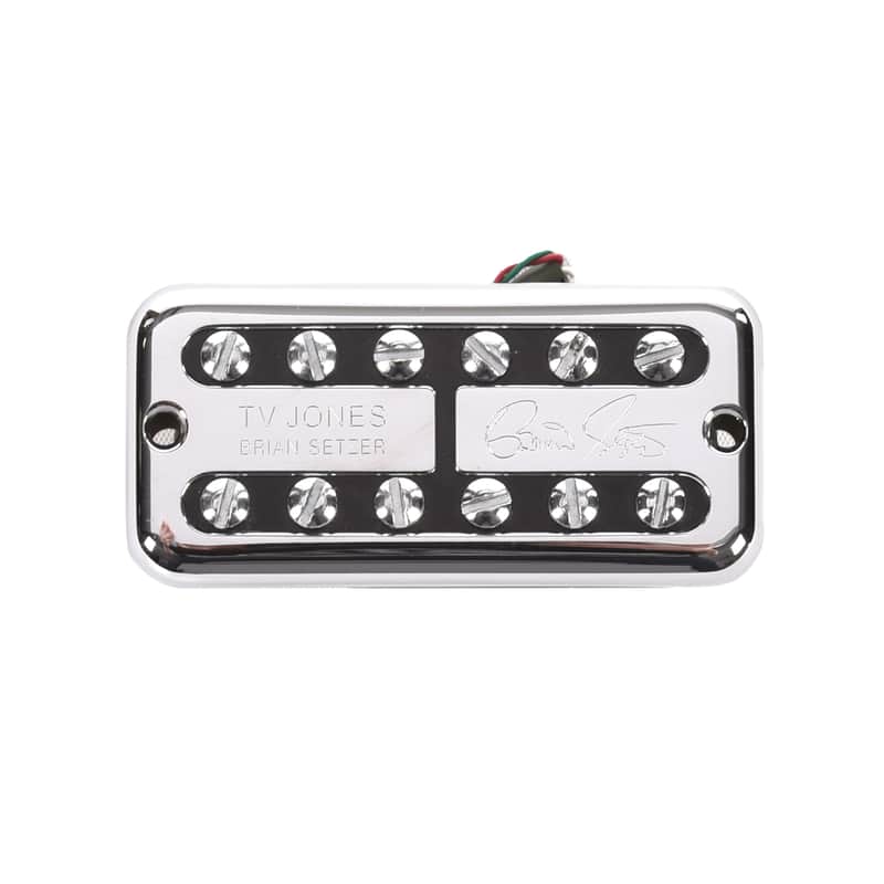 TV Jones Brian Setzer Signature Neck Universal Mount Chrome image 1