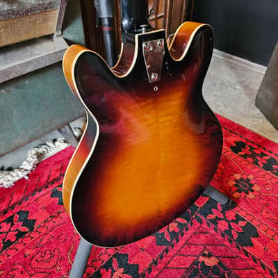 1960's Danelectro Firefly Sunburst image 9