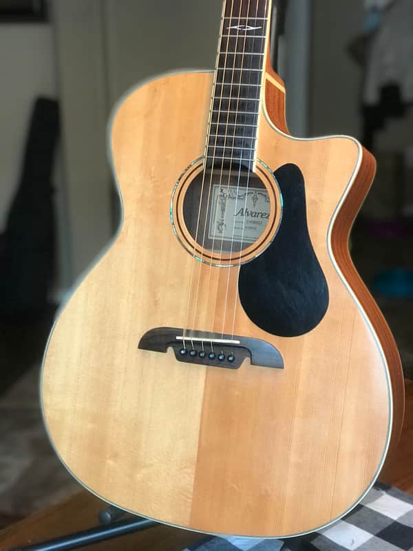 Alvarez AG60CE natural beautiful with B-band SYS550 under saddle transducer image 1