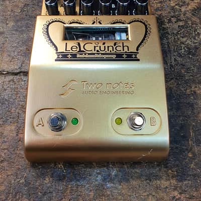 Two Notes Le Crunch Dual Channel Tube Preamp 2010s - Gold image 3