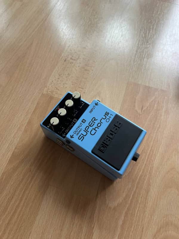 Boss CH-1 Super Chorus (Dark Gray Label) 2001 - Present - Blue image 1