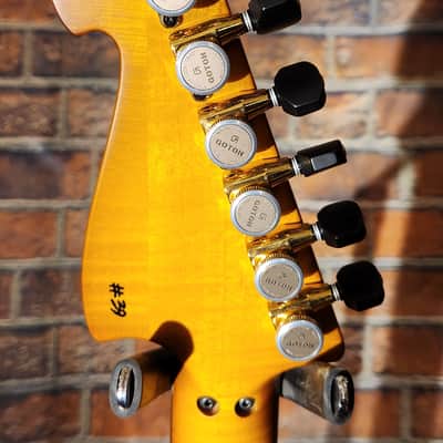 2019 Knaggs Tuckahoe T3 EXQUISITE Diamondback Finish With Hard Case, Original Paperwork, And Dunlop Strap Locks image 6