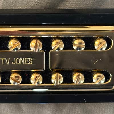TV Jones TV Classic English Mount Pickup Set in Gold. With pickup rings (#2) image 8
