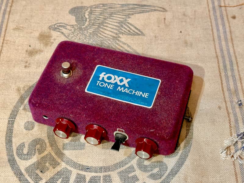 Foxx Tone Machine ~1973 - Purple Velvet Vintage 1970's image 1