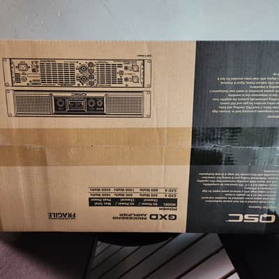 QSC GXD8 GXD Series 800/1200w 8/4 Ohm Power Amp 2024 - Silver NEW image 3