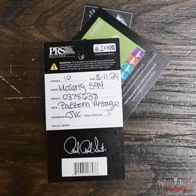 Paul Reed Smith PRS Core Series McCarty 594 Rosewood Fingerboard Charcoal 7.85 LBS image 12