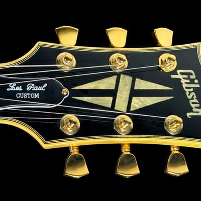 2025 Les Paul Custom Custom Shop Murphy Lab Ultra Light Aged ~ Aged Aspen White image 12