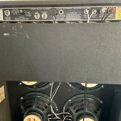 Fender Super Six Reverb 2-Channel 100-Watt 6x10" Guitar Combo 1972 - 1976 - Silverface image 6