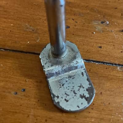 Gretsch / Slingerland / Walberg and Auge / Ludwig Diamond plate and a shirt spade for rail consolette 1960’s image 6