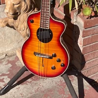 Rick Turner Model 1 Bass CP DLX Short Scale Custom 2021 Burst image 11
