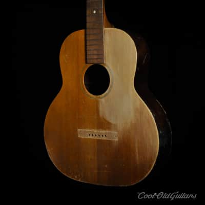 Vintage 1920s-30s Regal Jumbo Acoustic Guitar image 4