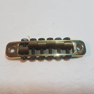 70's SOLID BRASS LP / SG WIDE RANGE BRIDGE - made in USA image 1