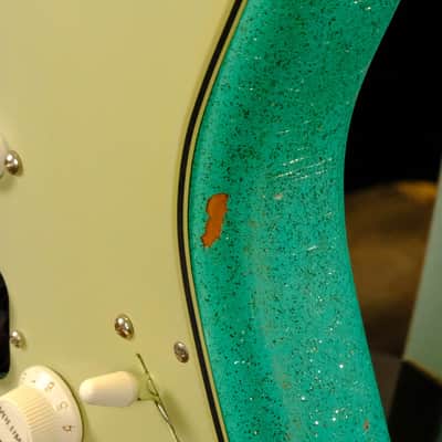 Fender Custom Shop Custom Deluxe Stratocaster - Seafoam Green Sparkle image 11