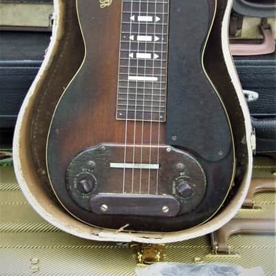 Kay Kraftsman Lap Guitar Woodie 1936 Tobacco Burst image 5