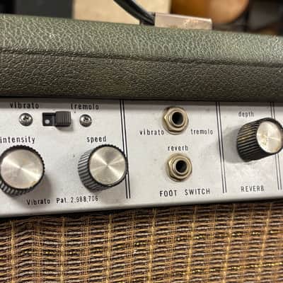 Estey Magnatone Bradford B-EST 1966 Tube Amplifier 12” Speaker Vibrato image 2