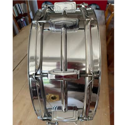 Ludwig LM400 Supraphonic 5x14 1966 Vintage Snare Drum image 2