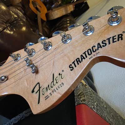 Fender Stratocaster 1979 ONE OWNER - Original Hang Tag! Red Ash Body Vintage 70s American Strat image 4