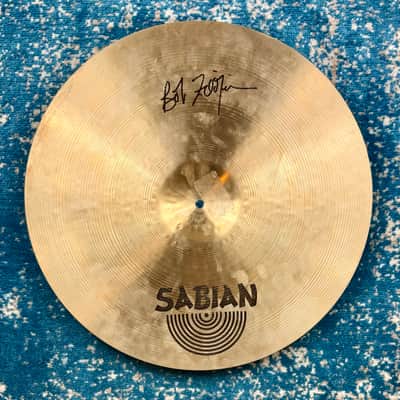 HAND SIGNED BY BOB ZILDJIAN!! 19” Sabian HH Ride 1600g VINTAGE EARLY HH! image 6
