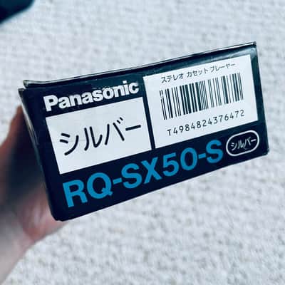 [RARE FULL SET] PANASONIC SX50 Walkman Cassette Player, Near Mint Silver, Working ! image 12
