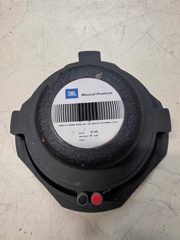 JBL K110 guitar speaker image 1