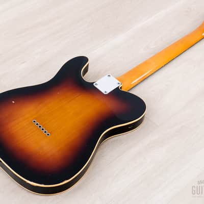 1983 Fender JV '62 Telecaster Custom TL62B-65 Sunburst w/ Case, Japan MIJ Fujigen image 14