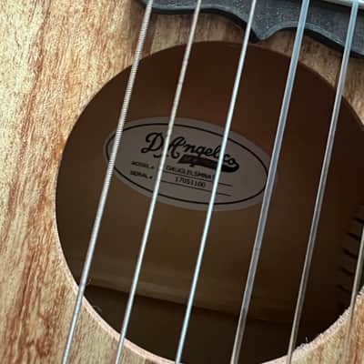 D'Angelico 6 string mini guitar image 9