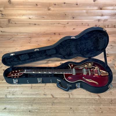 Duesenberg Starplayer TV Phonic Electric Guitar - Balboa Pearl Red image 7