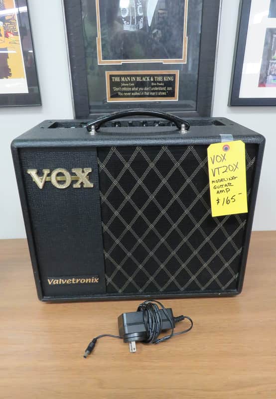 Vox VT20X 20-Watt 1x8" Digital Modeling Guitar Combo 2015 - Present - Black image 1
