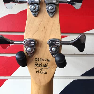 Moonshine Custom Guitars Bass 2017 Charcoal Frost image 4
