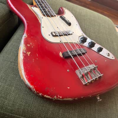 Fender Jazz Bass 1964 - Candy Apple Red image 3