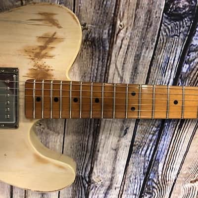 Telecaster Style Custom Guitar Vintage Natural Finish image 15