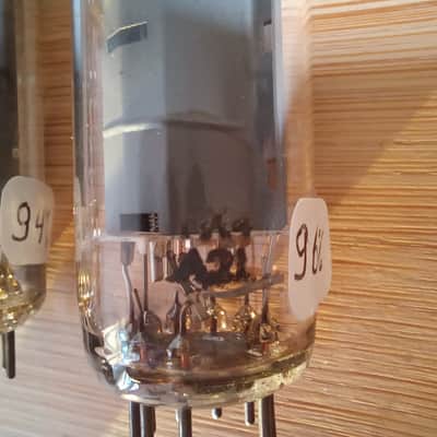 Very rare 1959 1962 PHILIPS MINIWATT AMPEREX  el84 6bq5 matched pair rx3 rx4 made in Austria great Mullard alternative for  Vox ac15 Marshall Echolette image 6
