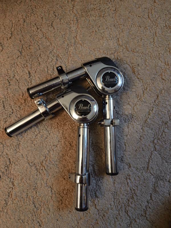 PAIR Pearl Gyro-Lock Short Tom Holder Arm TH1030S image 1