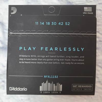 D'Addario NYXL 11/52 Electric Guitar Strings NYXL1152 image 3