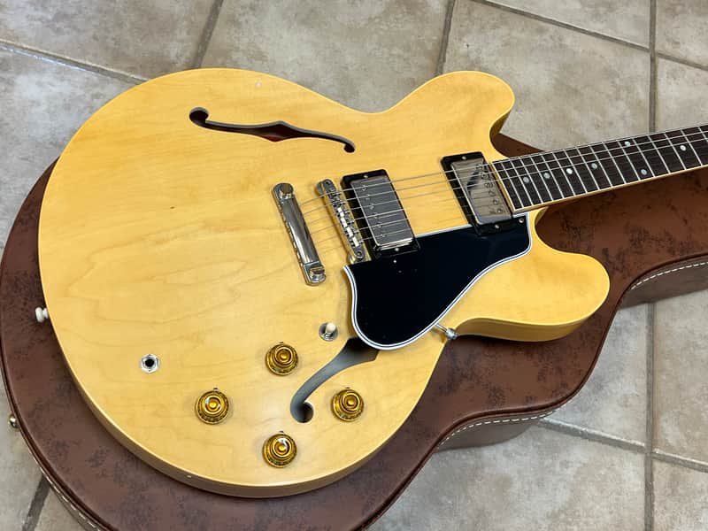2023 Gibson Custom 1959 ES-335 Reissue VOS Vintage Natural image 1