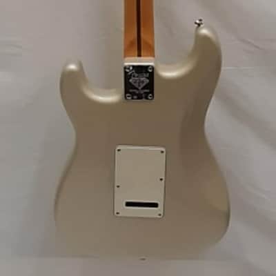 Fender 60th Anniversary Limited Standard Stratocaster Blizzard pearl with gator Hardshell Case image 3