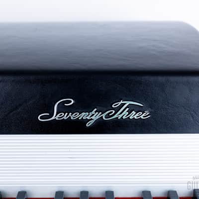 1978 Rhodes Suitcase 73 Stage Conversion w/ Cheek Block Power Supply, Legs & Pedal, Serviced & Clean, Fender image 8