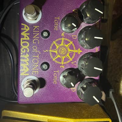 Analogman King of Tone V4 with Both Side High Gain Option | Reverb